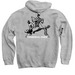 Physiological Hygiene T-Shirt, a Sport Grey Pullover Hoodie (back-view)