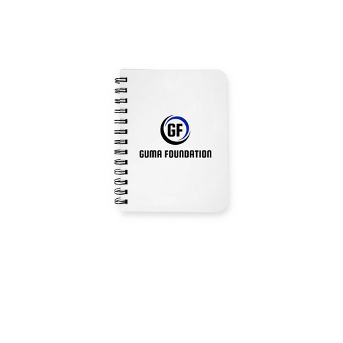Guma Foundation Notebooks, a White Spiral Notebook