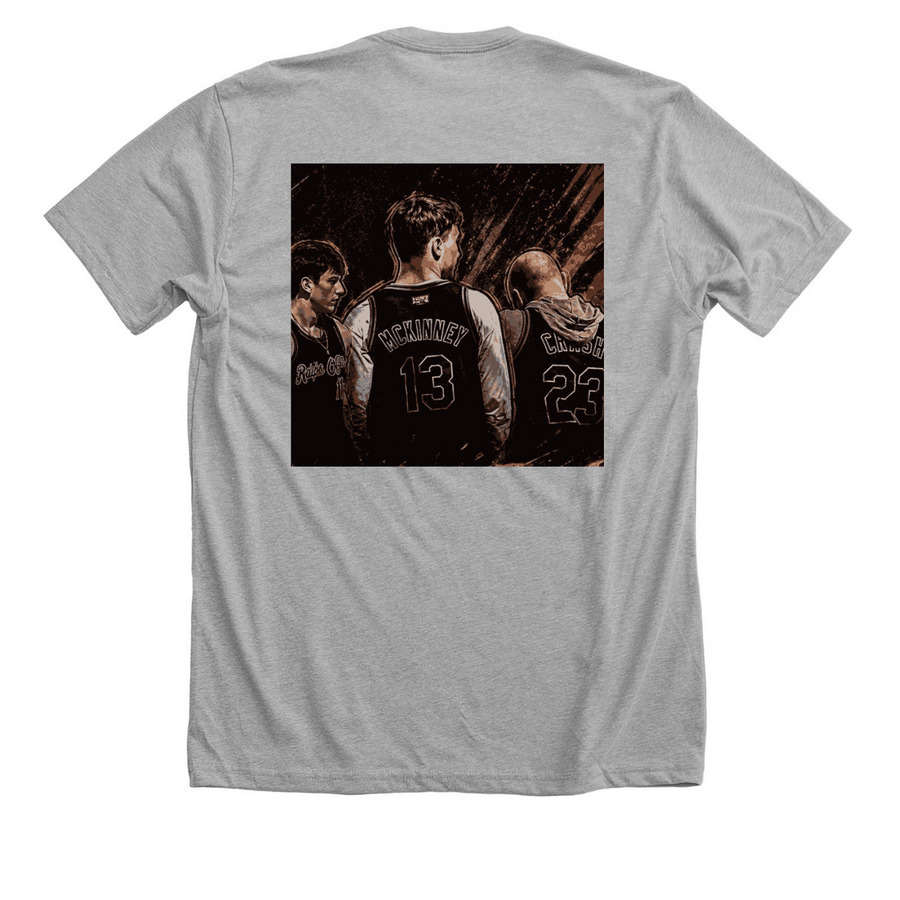 Ralph OG?s, a Athletic Heather Premium Unisex Tee (back-view)
