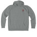 HAC "The Hungarian American story is...", a Aluminum Grey Heather Allmade Organic CVC Pullover Hoodie