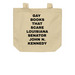 M + P GAY BOOK TOTE, a Oyster Organic Cotton Tote Bag