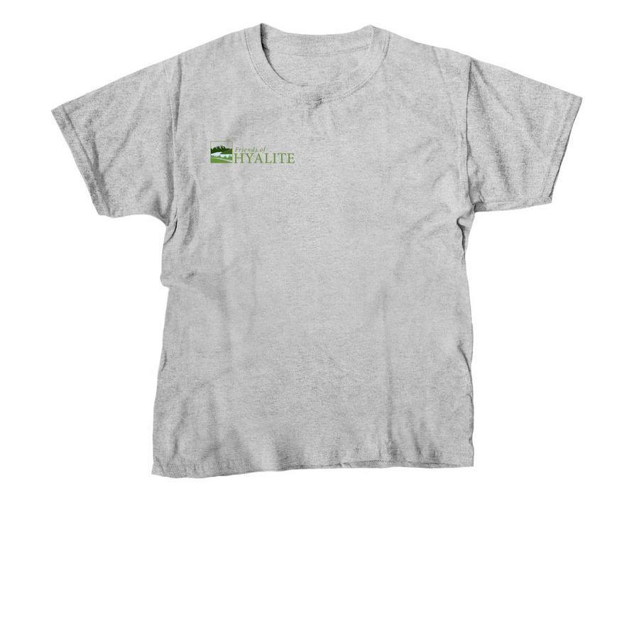 I Plow Hyalite, a Sport Grey Youth Unisex Tee