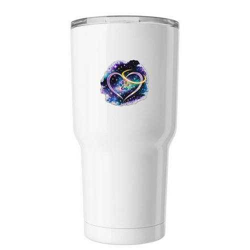 Divine Justice Mission Tumbler, a White Insulated Tumbler