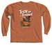 Halloween Trashed Panda, a Yam Comfort Colors Long Sleeve Tee