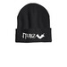 Nubbiez Beaniez&nbsp;, a Heather Charcoal Printed Cuffed Beanie