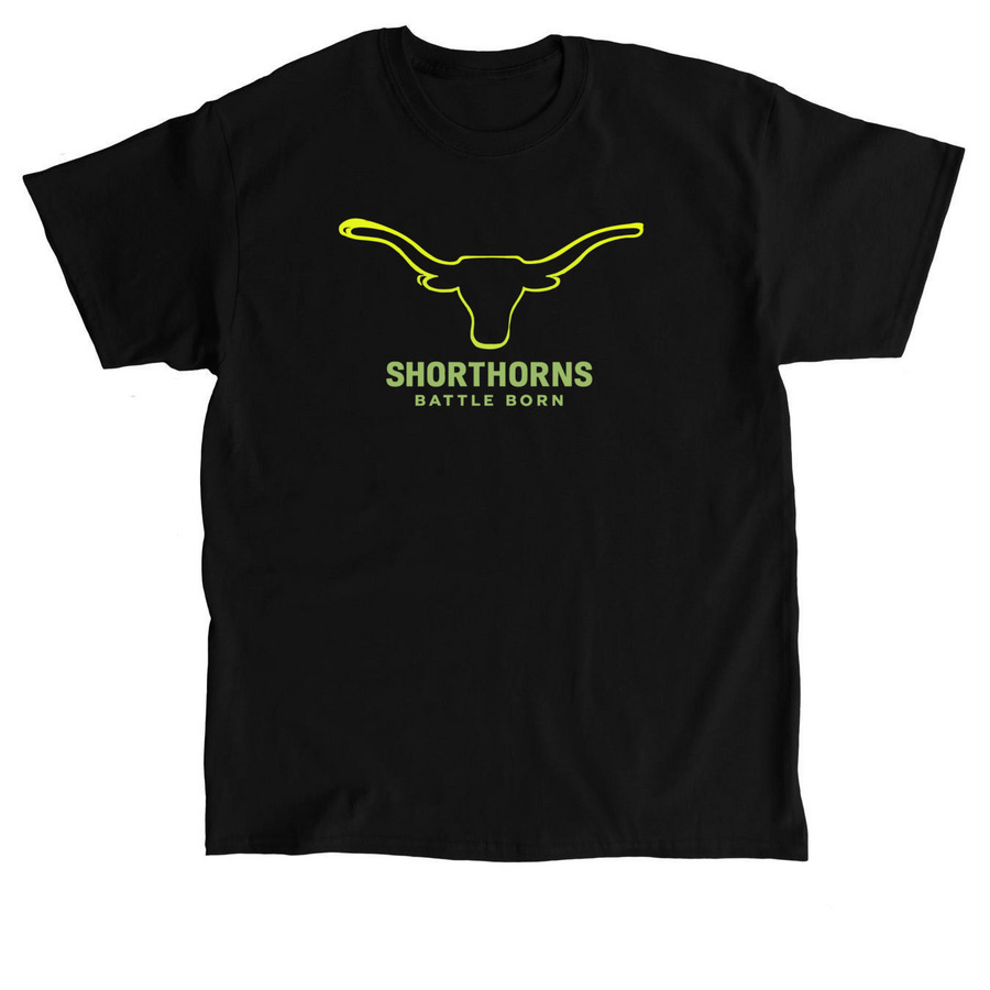 Battle Born Shorthorns, a Black Classic Unisex Tee