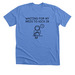 Waiting For My Meds To Kick In, a Heather Columbia Blue Premium Unisex Tee