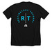 Respiratory Therapy&nbsp;, a Solid Black Blend Premium Unisex Tee (back-view)