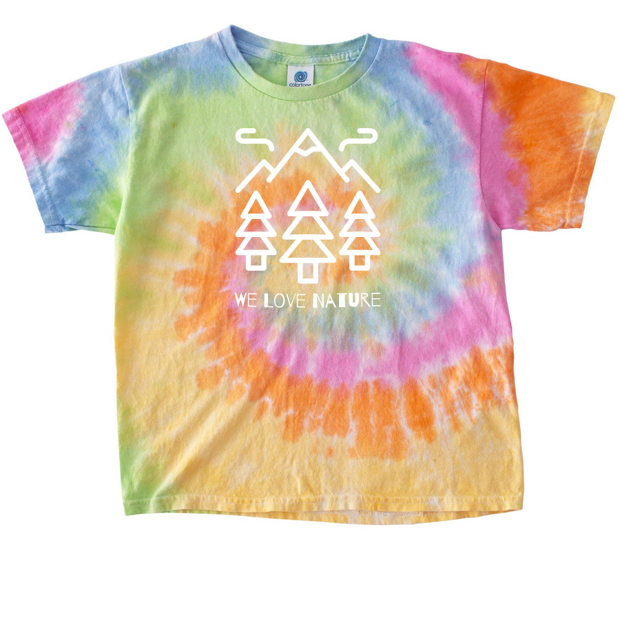 The Papaw Tee, a Eternity Youth Tie Dye Tee