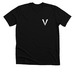 Top Player - Light on Dark, a Solid Black Blend Premium Unisex Tee