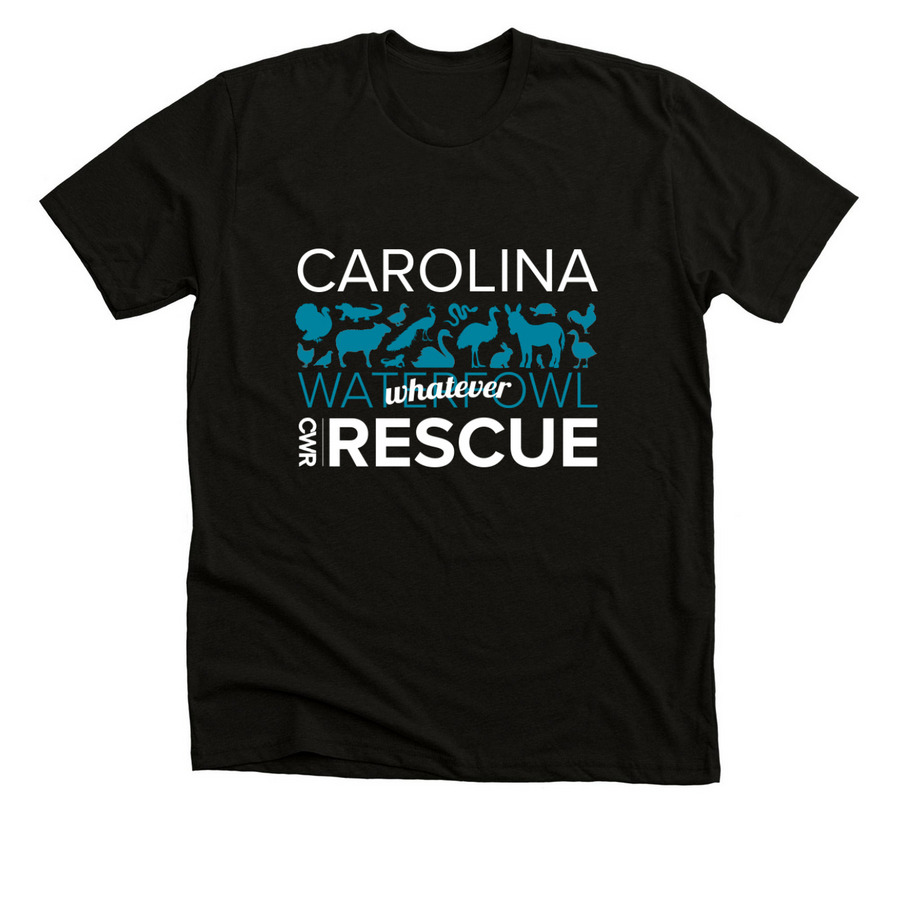 Carolina Whatever Rescue&nbsp;, a Solid Black Blend Premium Unisex Tee
