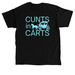 CUNTS IN CARTS, a Black Classic Unisex Tee