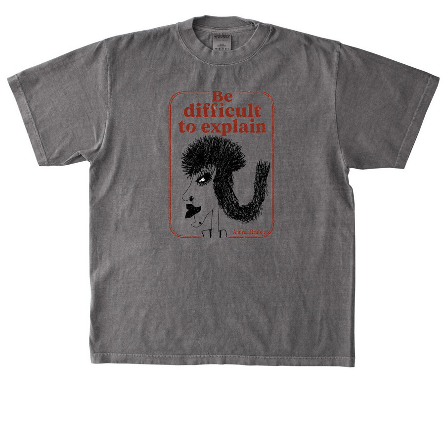 Be&nbsp;, a Cement Heavyweight Garment Dye Tee