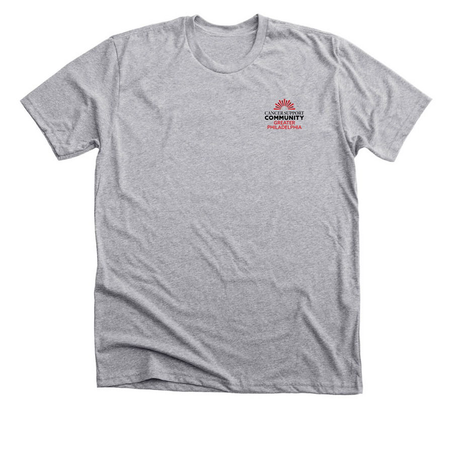 CSCGP Logo, a Athletic Heather Premium Unisex Tee