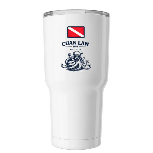 Tumbler 30 Oz, a White Insulated Tumbler