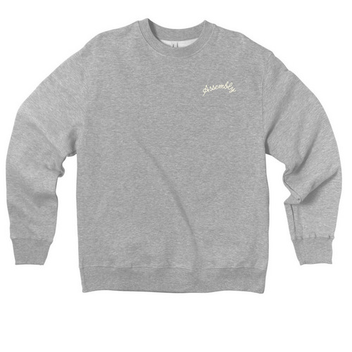 SOUTH TACOMA LOCAL, a Athletic Heather Premium Heavyweight Crewneck Sweatshirt