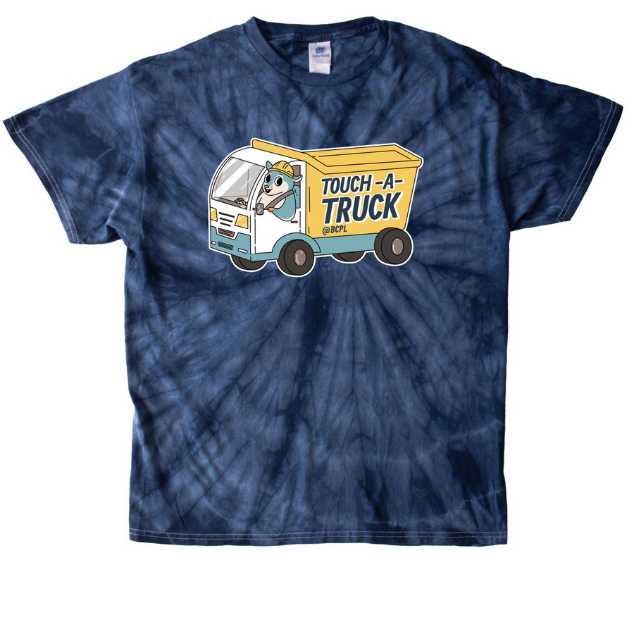 Touch a Truck Harper (2026), a Navy Classic Tie Dye Tee