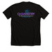Tees and Tanks - Logo On Front And Back, a Solid Black Blend Premium Unisex Tee (back-view)