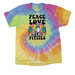 Peace, Love, Pitties, a Eternity Classic Tie Dye Tee