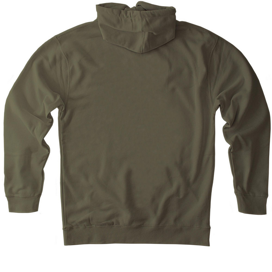 Diaz Family Reunion, a Army Heavyweight Pullover Hoodie (back-view)