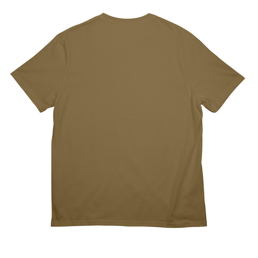 LA BN Coyote Brown Shirts, a Coyote Brown All-American Unisex Tee (back-view)