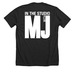 ITSWMJ Classic Shirt (White Logo), a Dark Grey Heather Premium Unisex Tee (back-view)