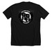 Building Community&nbsp;, a Solid Black Blend Premium Unisex Tee (back-view)