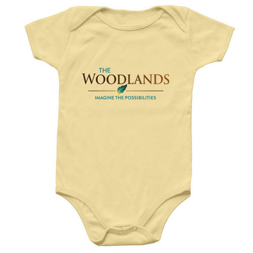The Woodlands Onesie, a Banana Infant Onesie
