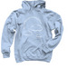 ?Head in the Clouds? Collection, a Light Blue Pullover Hoodie