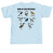 Year of the Birds, a Chambray Comfort Colors Unisex Tee (back-view)
