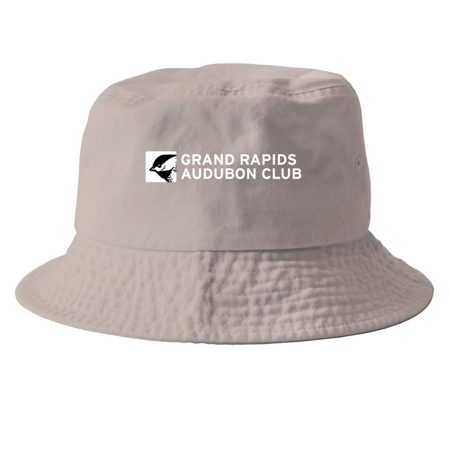 Hats, a Khaki Printed Bucket Hat