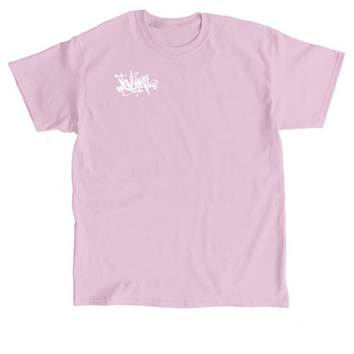 pink lip graphic(adult), a Light Pink Classic Unisex Tee
