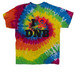 Murdokes E.S.R.R, a Moondance Classic Tie Dye Tee (back-view)