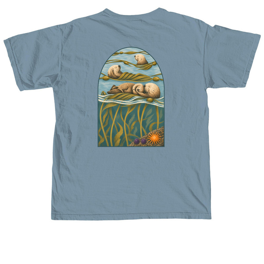 SOAW 2026: Rooted in Resilience, a Ice Blue Comfort Colors Unisex Tee (back-view)