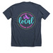 Support! - ACO's Version, a Heather Midnight Navy Premium Unisex Tee (back-view)
