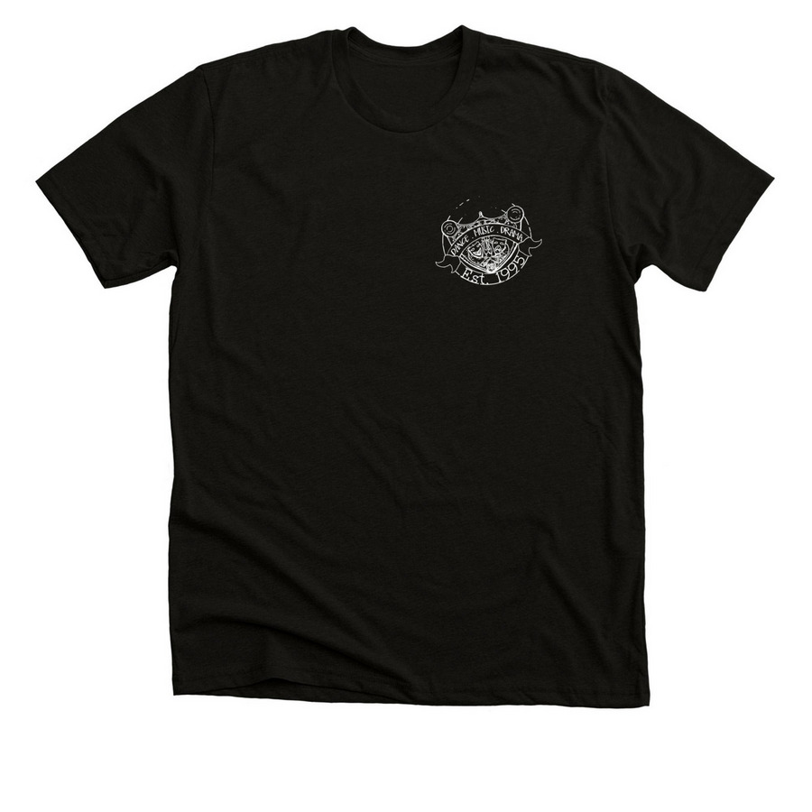 HVC &nbsp;VINTAGE LOGO&nbsp;, a Solid Black Blend Premium Unisex Tee
