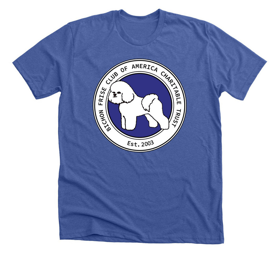 BFCACT Large Logo&nbsp;, a Solid True Royal Premium Unisex Tee