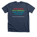 Micah 6:8, a Heather Navy Premium Unisex Tee