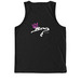 Boni's Hip Hop 'Hip Hop Dance' Apparel, a Deep Black Allmade Eco Triblend Tank (back-view)