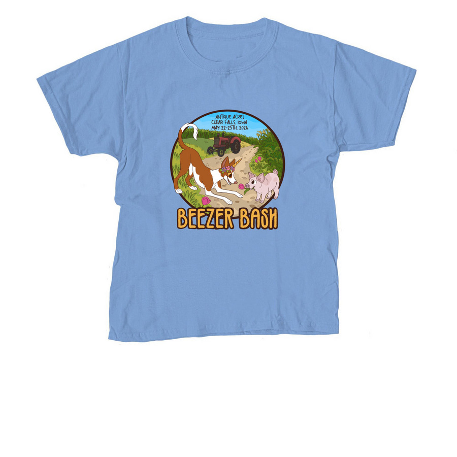 2026 Beezer Bash, a Carolina Blue Youth Unisex Tee