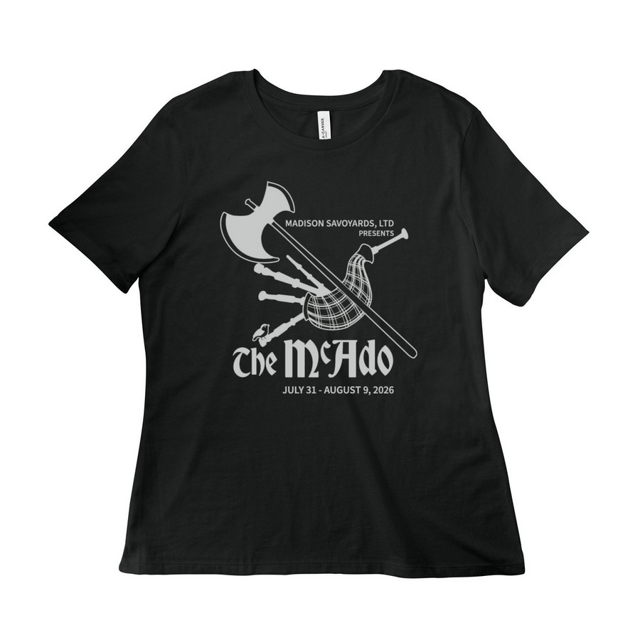 The McAdo, 2026, a Vintage Black Women?s Relaxed Cotton Tee