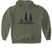 2025 Camp Shirt, a Military Green Gildan Softstyle Pullover Hoodie