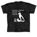 The ARK, a Black Classic Tie Dye Tee (back-view)
