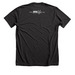 Floral Psalm 16:11, a Dark Grey Heather Premium Unisex Tee (back-view)
