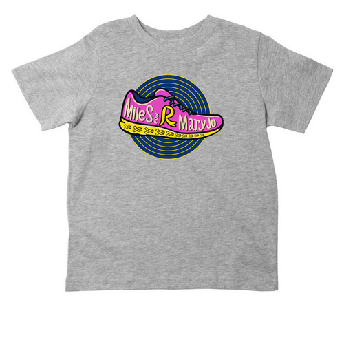 Miles for Mary Jo (toddlers), a Heather Toddler Tee