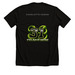 MOMba - Tylan, a Solid Black Blend Premium Unisex Tee (back-view)