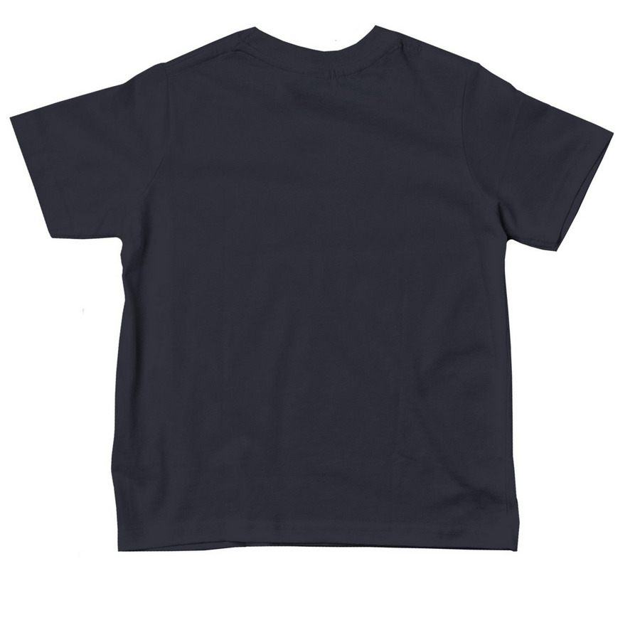 Preschool (Toddler)&nbsp;S(2T)M(3T)L (4T)XL(5/6T), a Navy Toddler Tee (back-view)