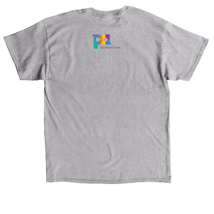 Let?s Dream Boldly T-Shirt and Tank Top, a Sport Grey Classic Unisex Tee (back-view)