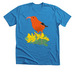 'I'iwi Shirt, a Neon Blue Premium Unisex Tee