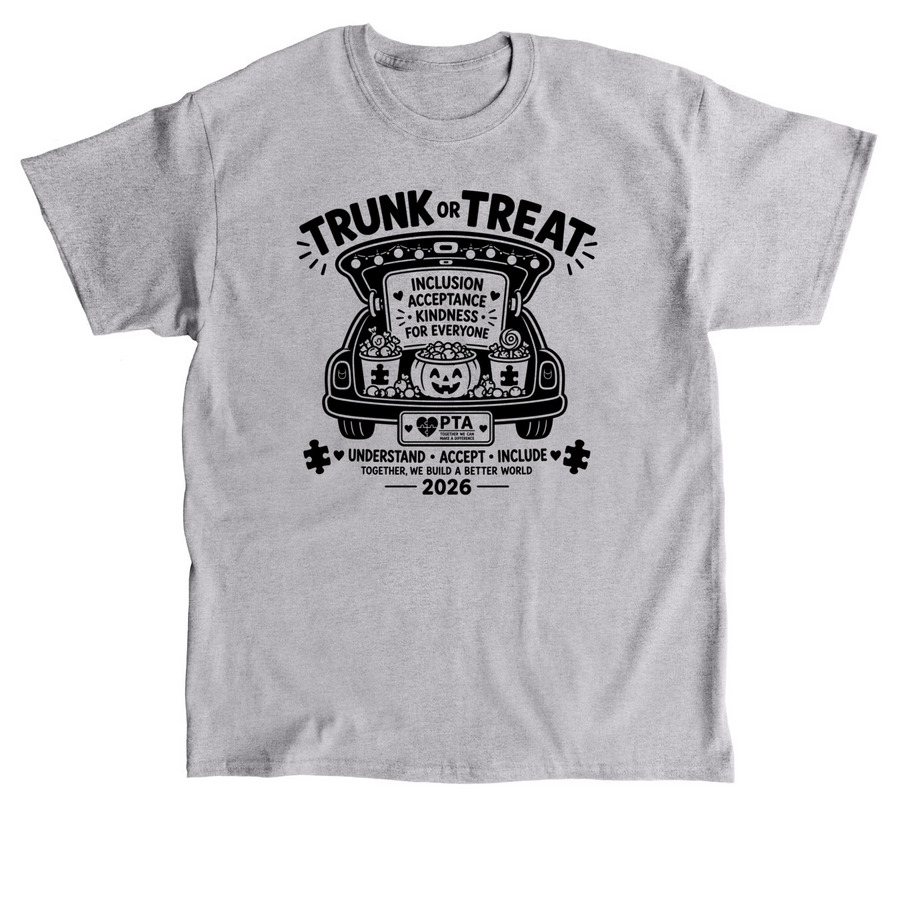 Trunk or Treat Design, a Sport Grey Classic Unisex Tee
